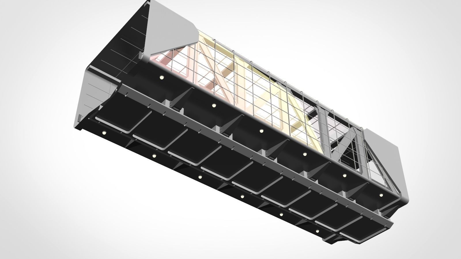 Sci-Fi architecture Elements collection 13 3D model_7