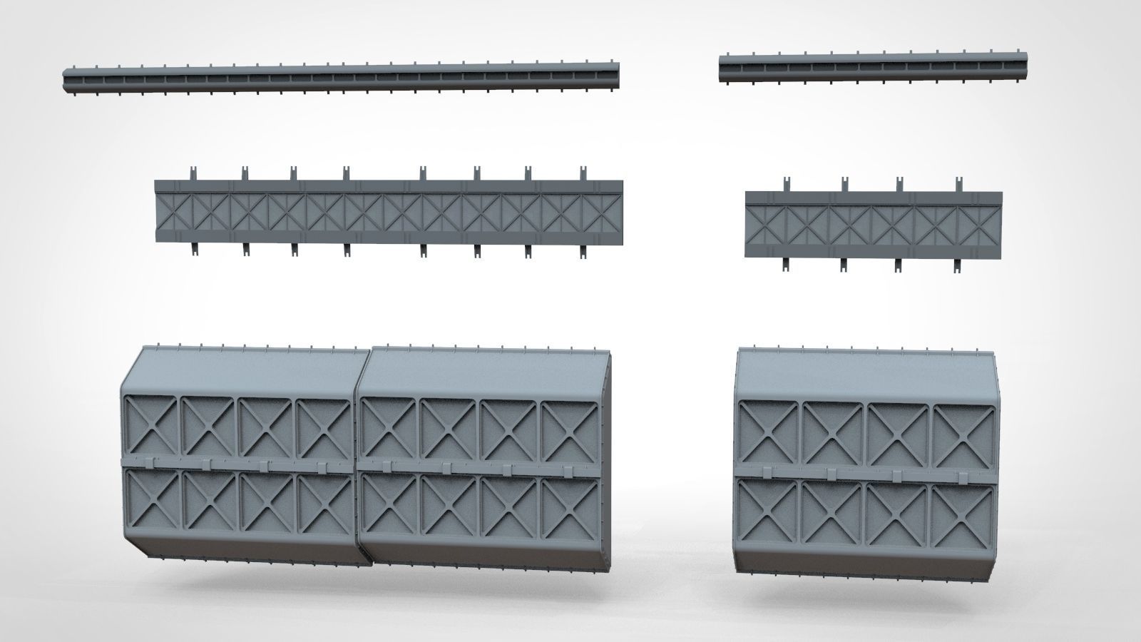 Sci-Fi architecture Elements collection 13 3D model_22