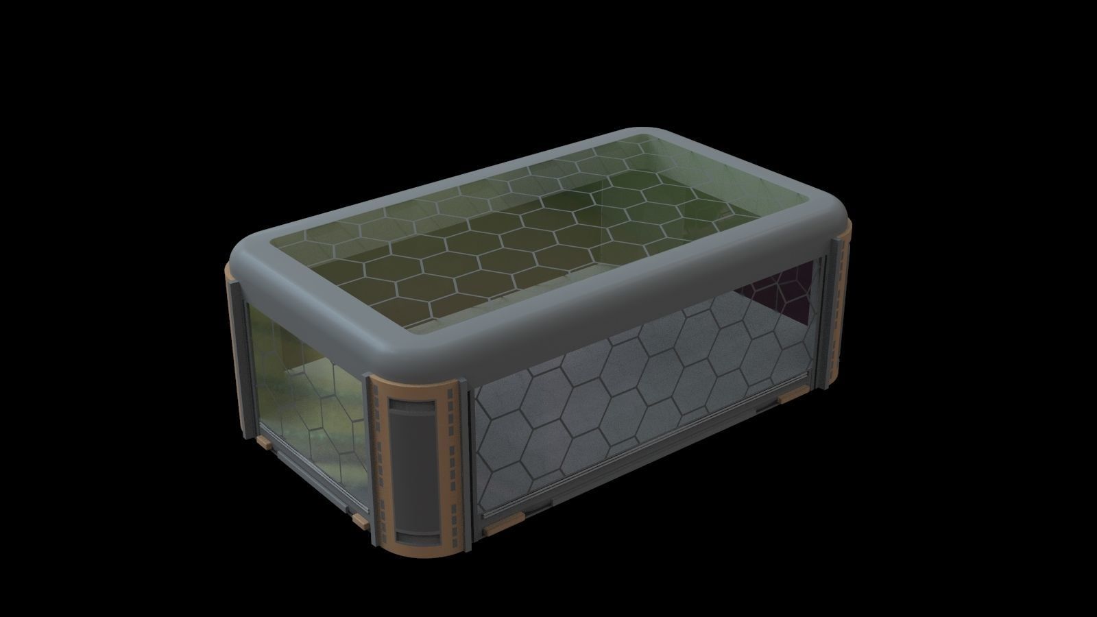 Sci-Fi architecture Elements collection 13 3D model_46