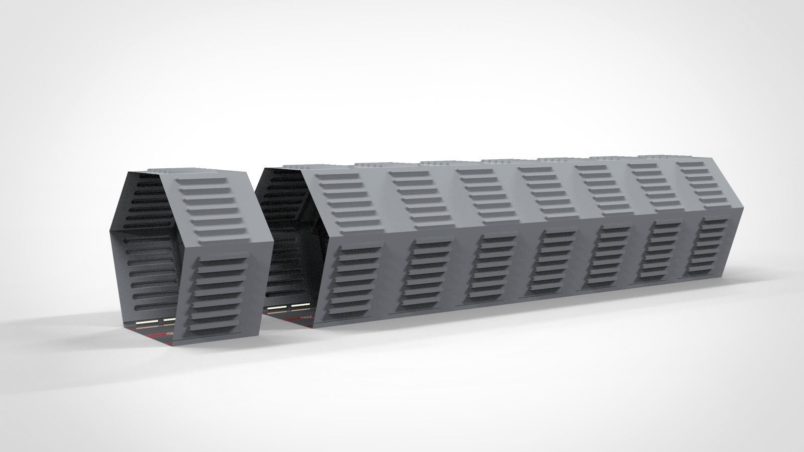 Sci-Fi architecture Elements collection 13 3D model_35