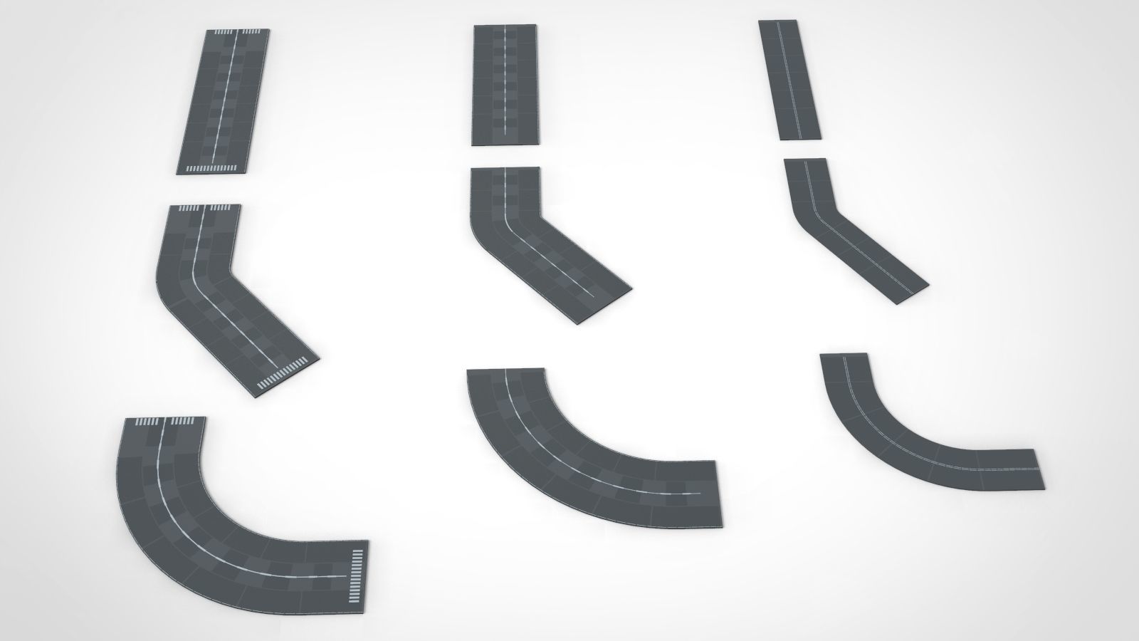 Sci-Fi architecture Elements collection 13 3D model_8