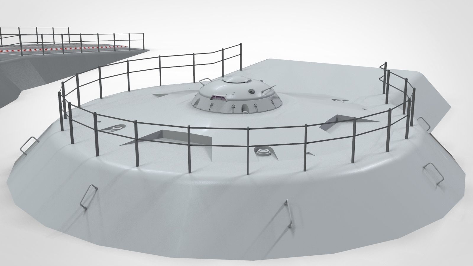 Sci-Fi architecture Elements collection 13 3D model_41