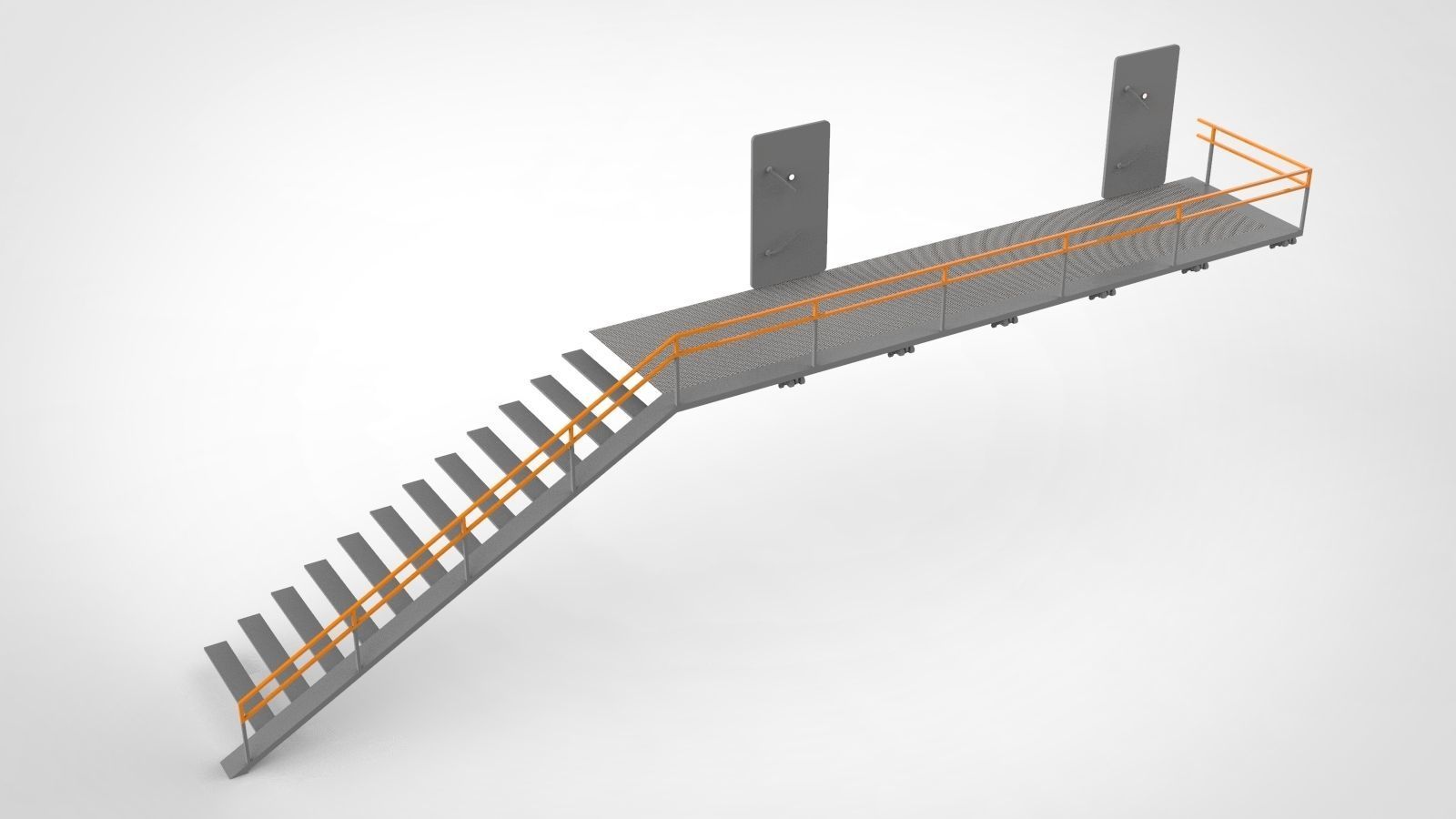 Sci-Fi architecture Elements collection 13 3D model_60
