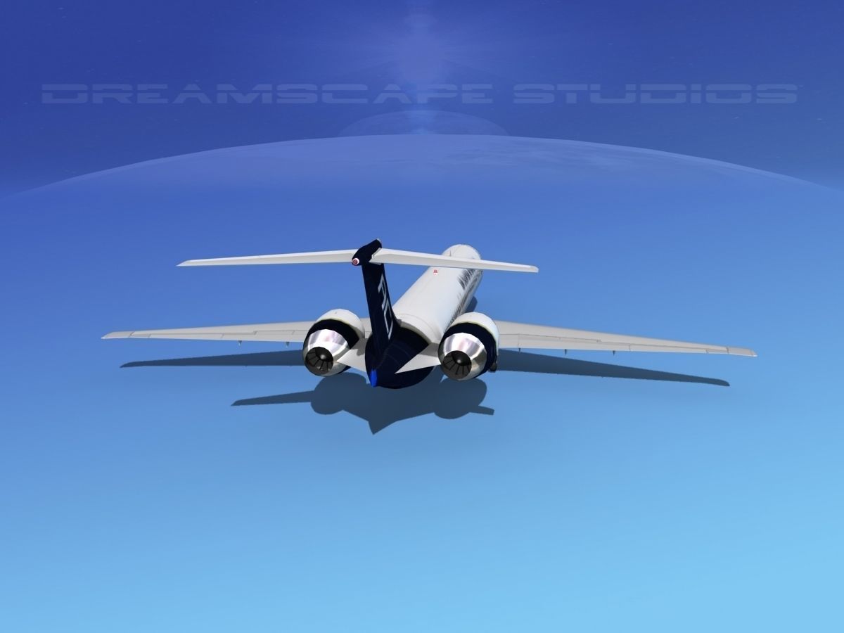 McDonnell Douglas MD83 Air Charter Intl 3D model_4