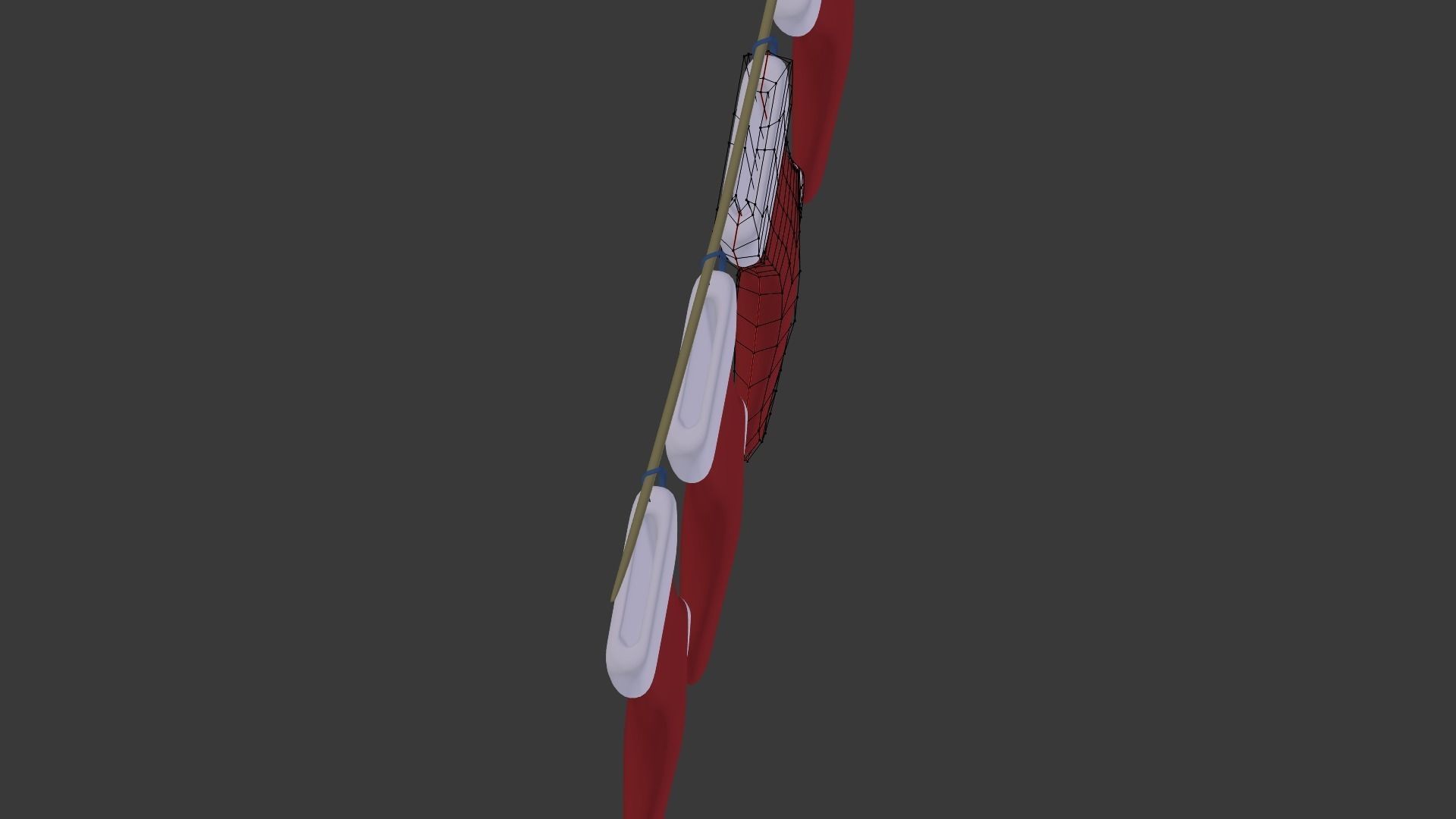 Christmas socks 3D model_13