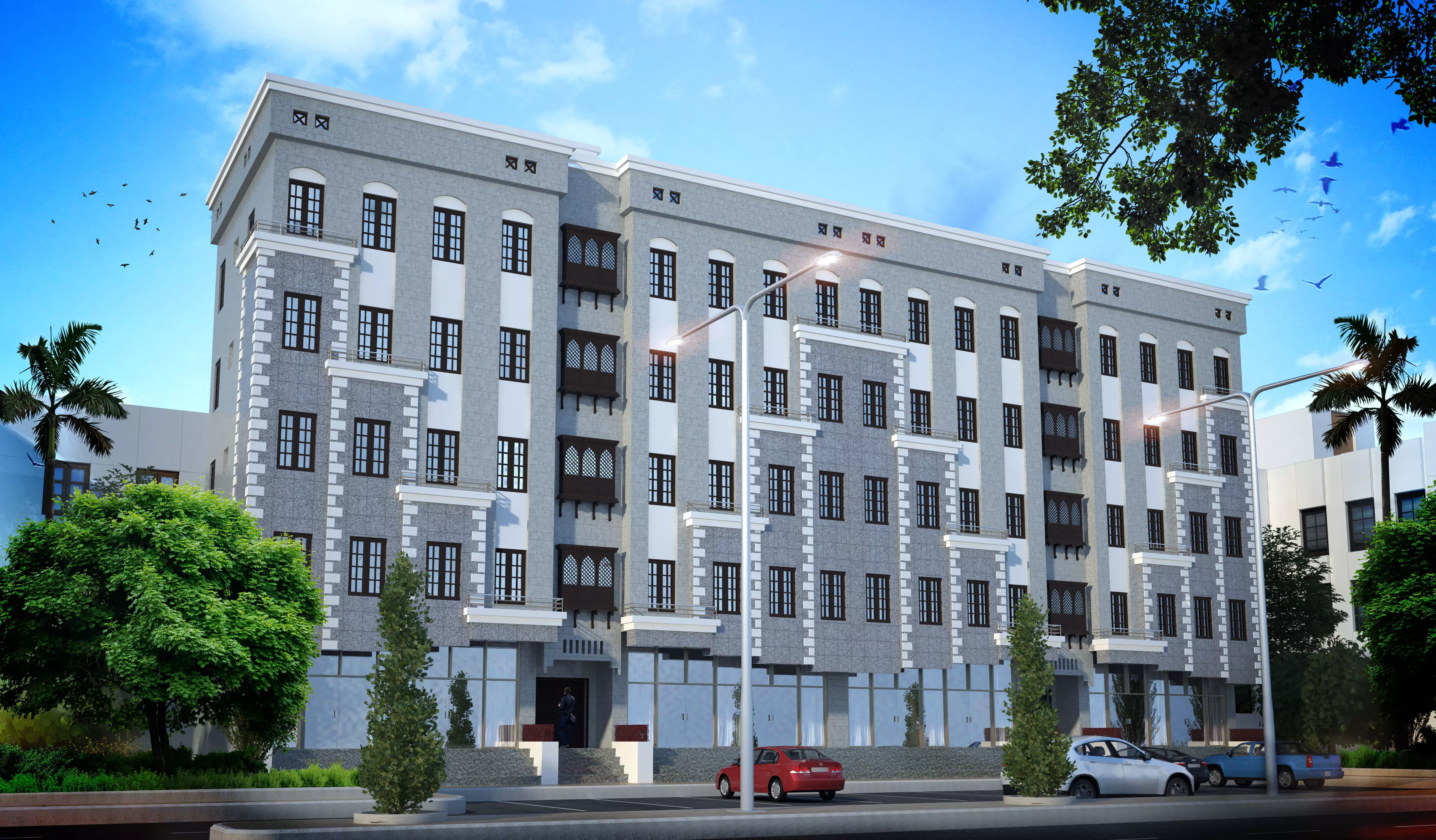 Heritage Residential Building 3D model