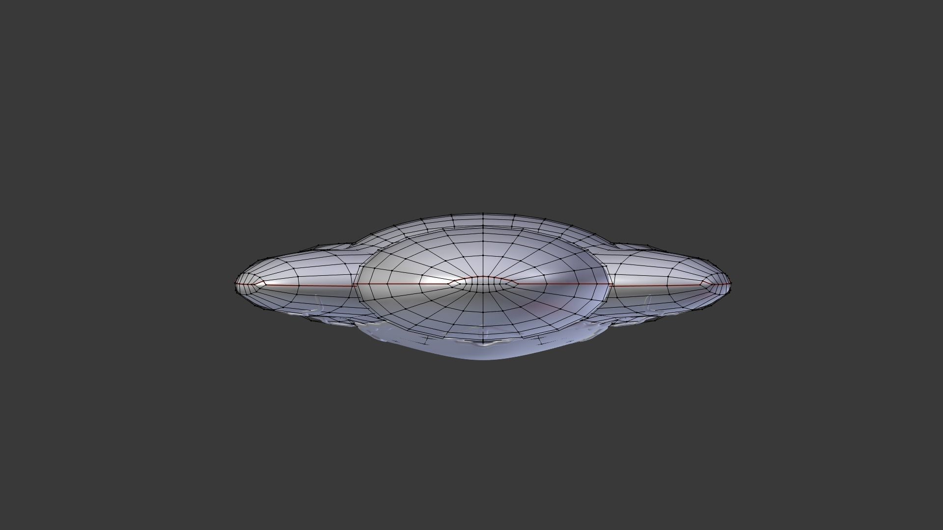 Gingerbread Man Low-poly 3D model_9