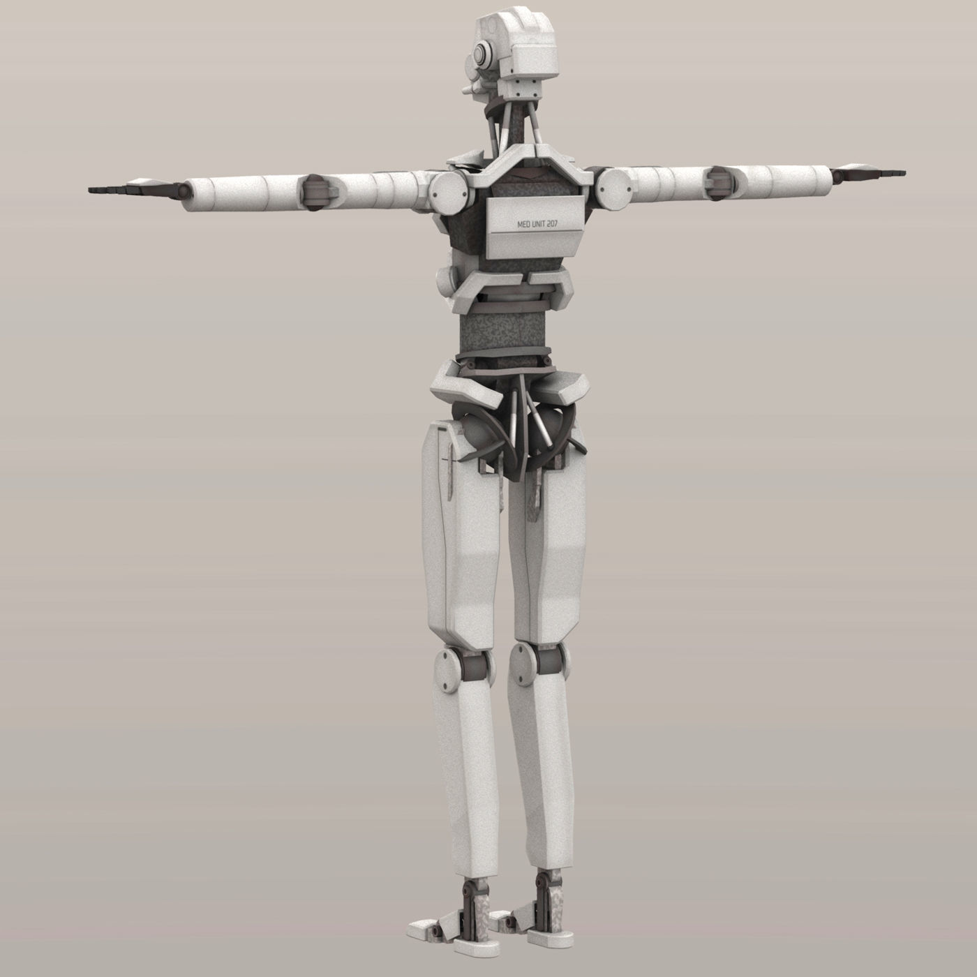 Med Bot LP Low-poly 3D model_2