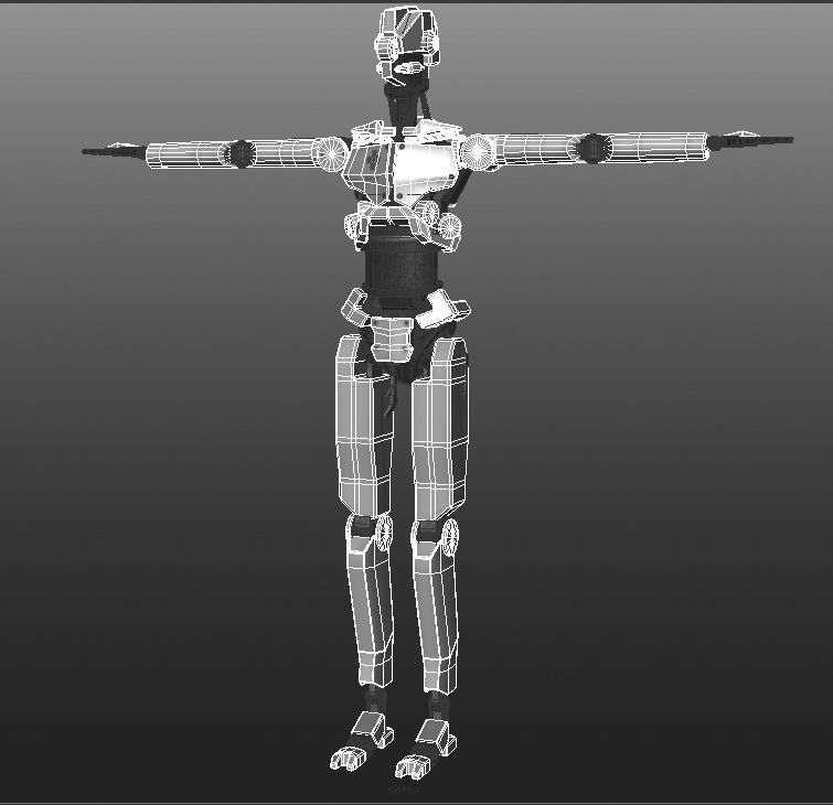 Med Bot LP Low-poly 3D model_10