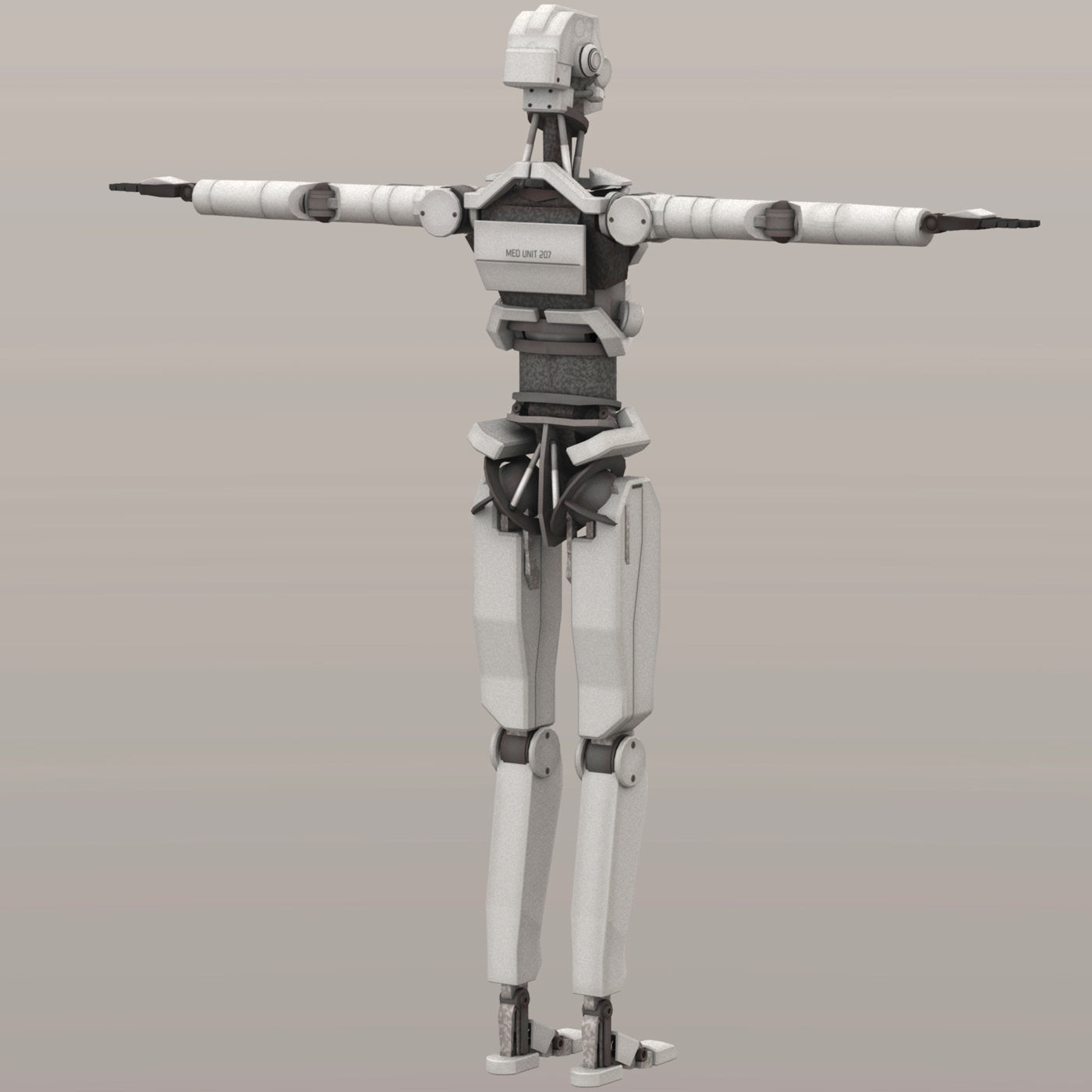 Med Bot LP Low-poly 3D model_4