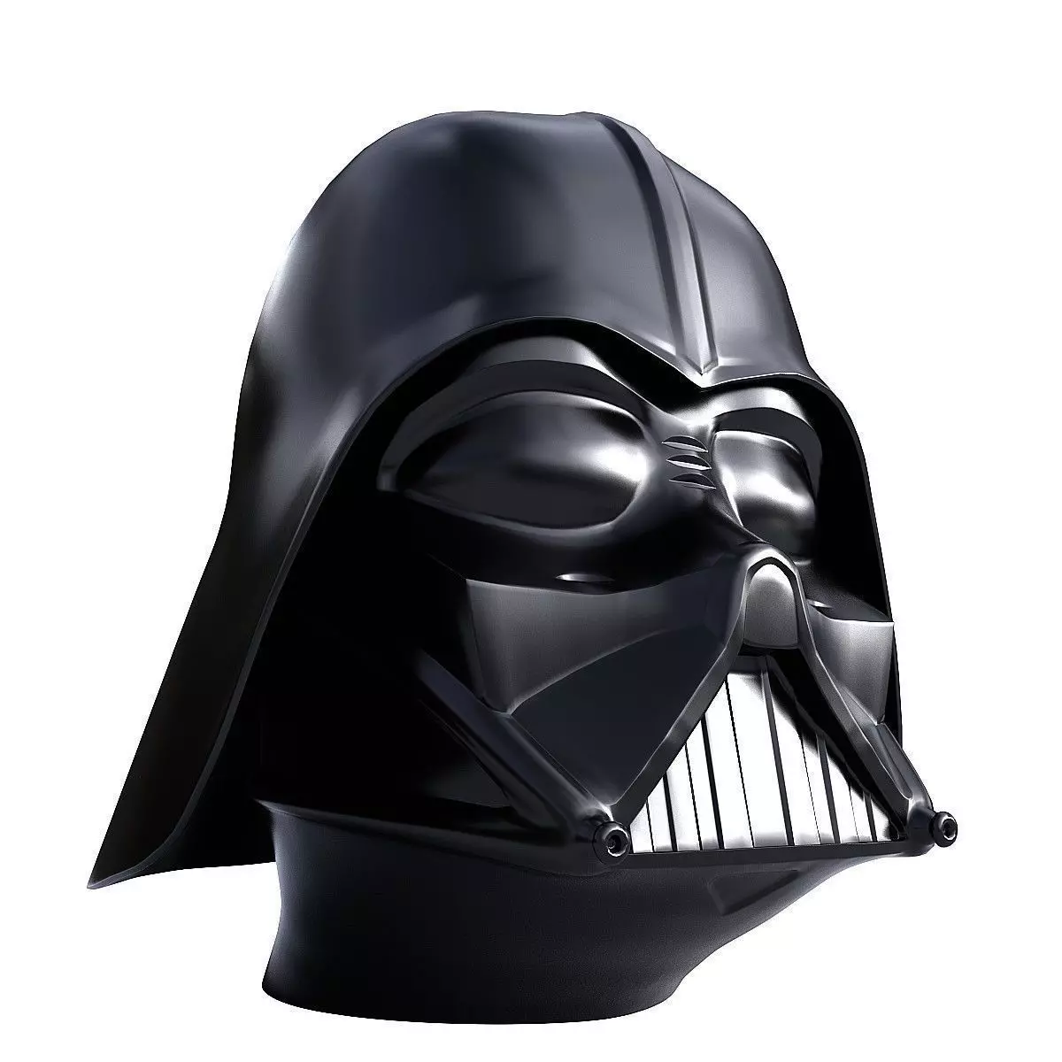 Darth Vader Helmet Low-poly 3D model