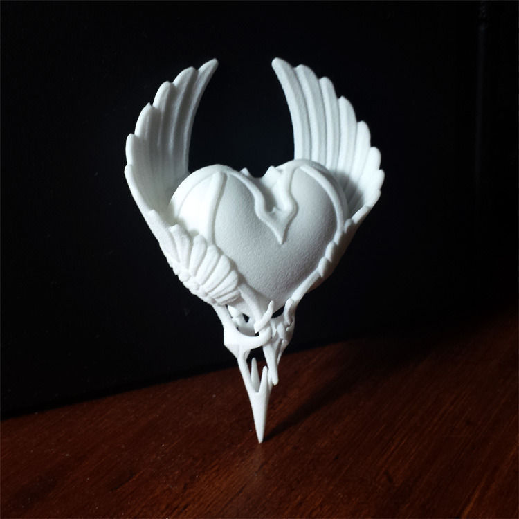 Heart Pendant 3D print model_1