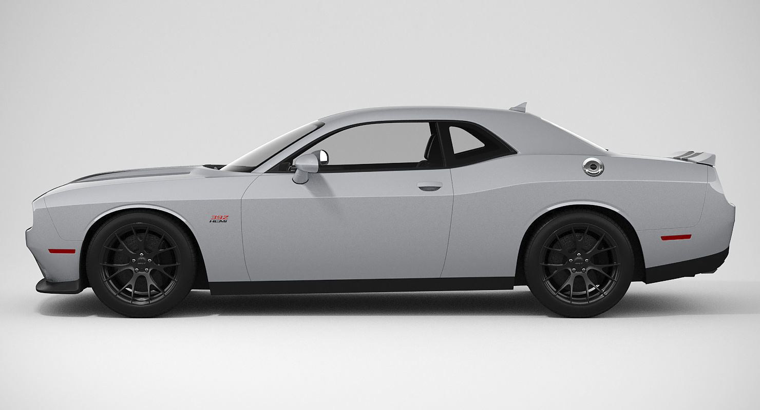 Dodge Challenger SRT 392 2016 3D model_3