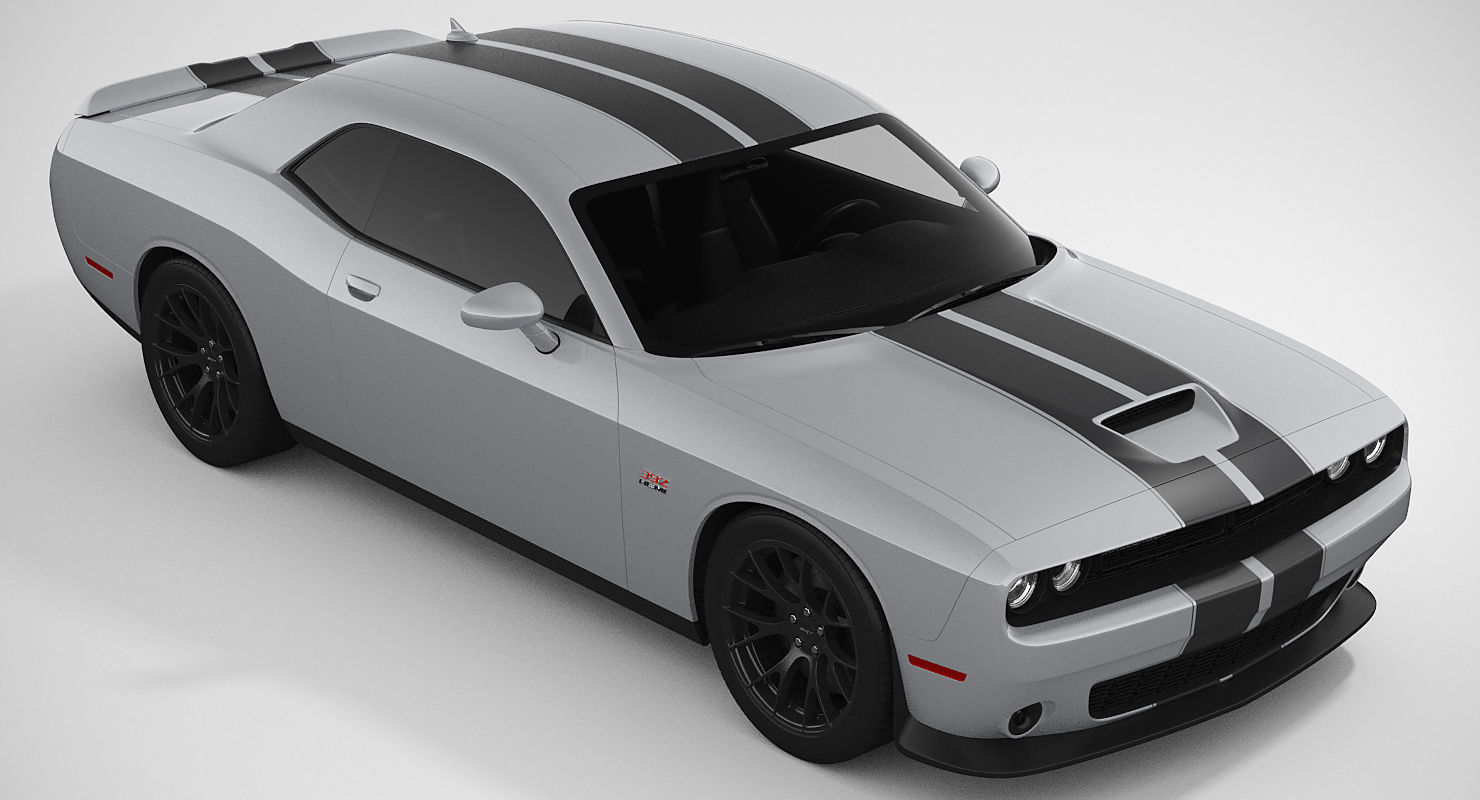 Dodge Challenger SRT 392 2016 3D model_2