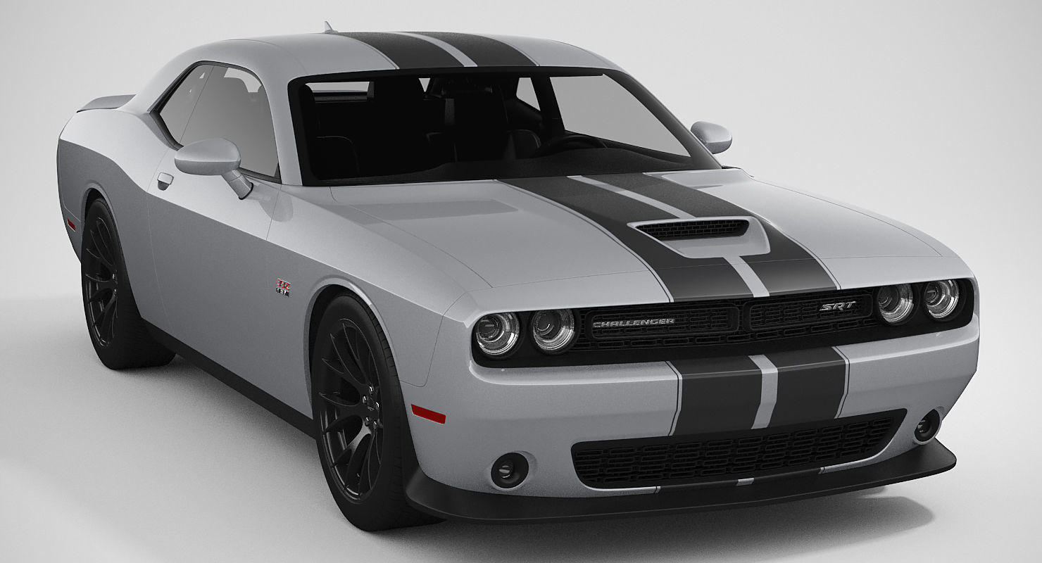 Dodge Challenger SRT 392 2016 3D model_5