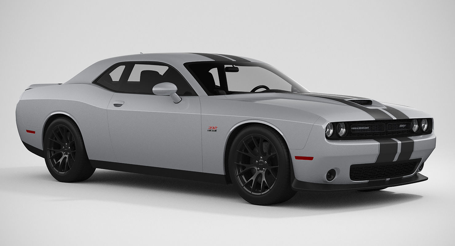 Dodge Challenger SRT 392 2016 3D model_1
