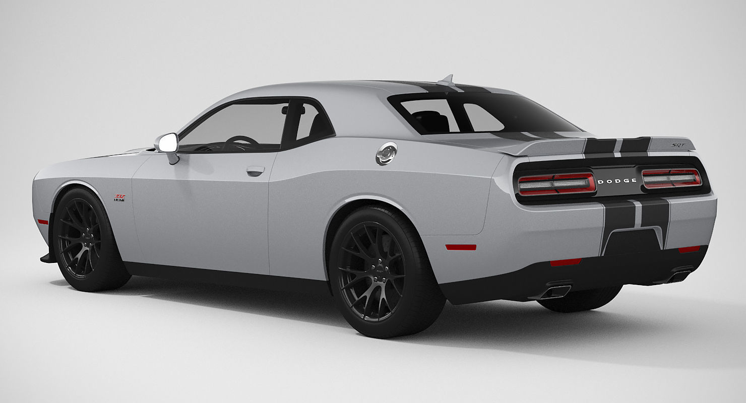 Dodge Challenger SRT 392 2016 3D model_7