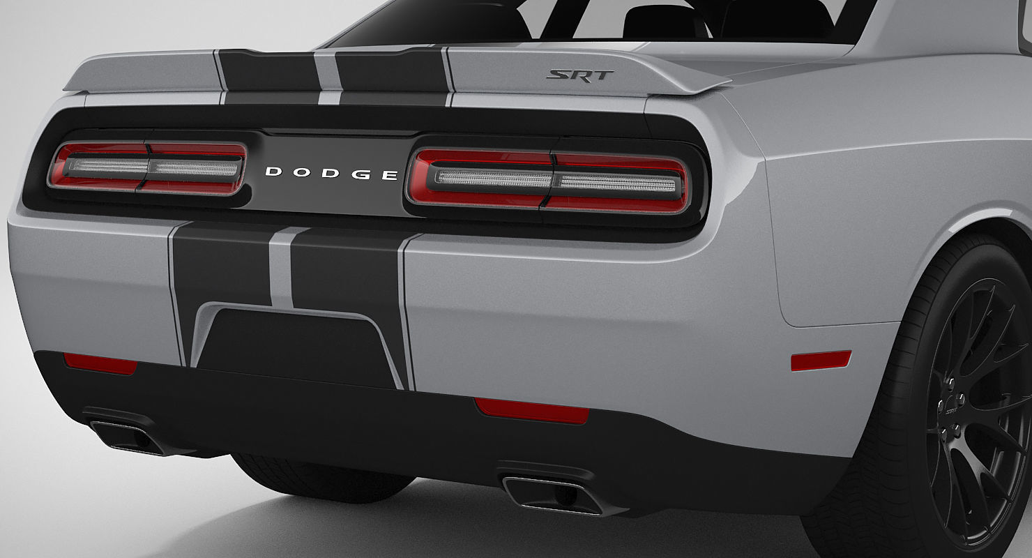 Dodge Challenger SRT 392 2016 3D model_6