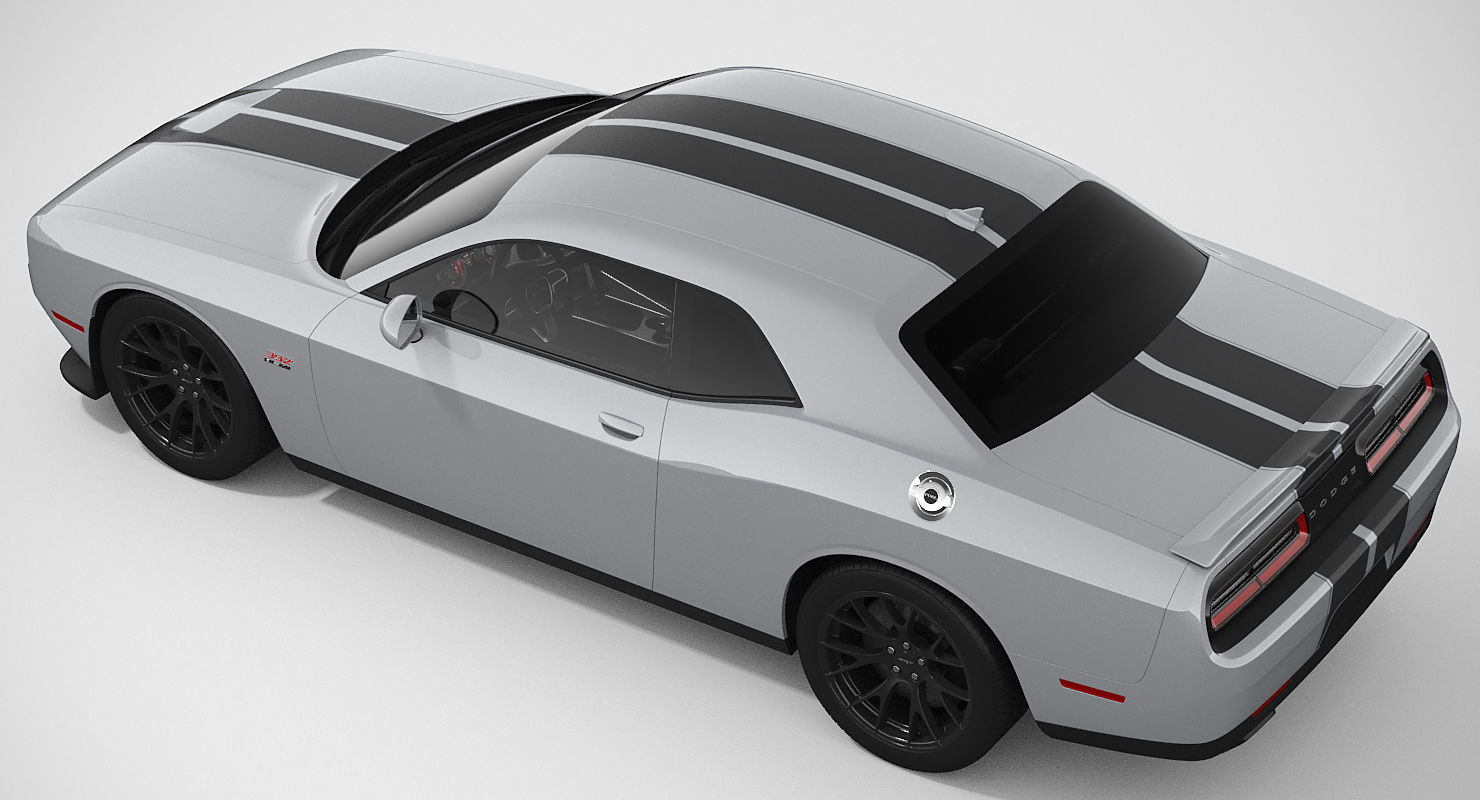 Dodge Challenger SRT 392 2016 3D model_4