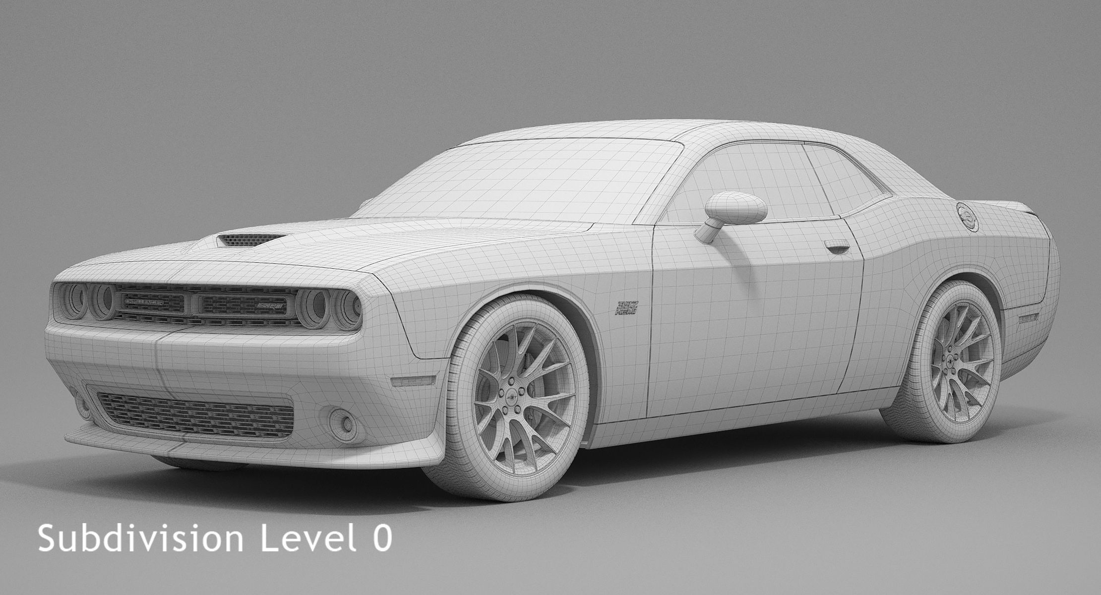 Dodge Challenger SRT 392 2016 3D model_10