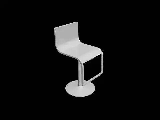 Minimalist chair 3D print model