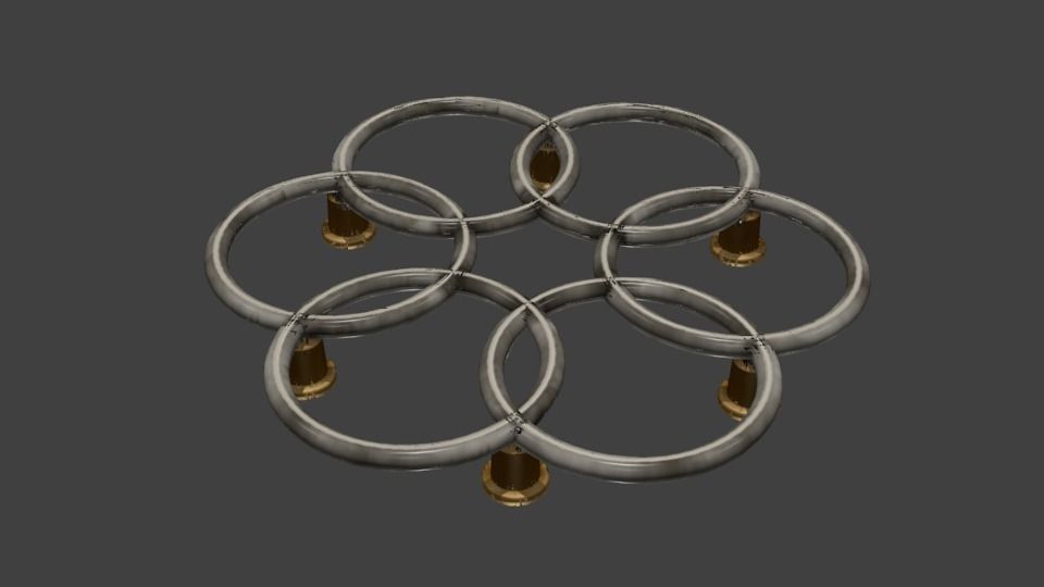 Teapot stand Free 3D model