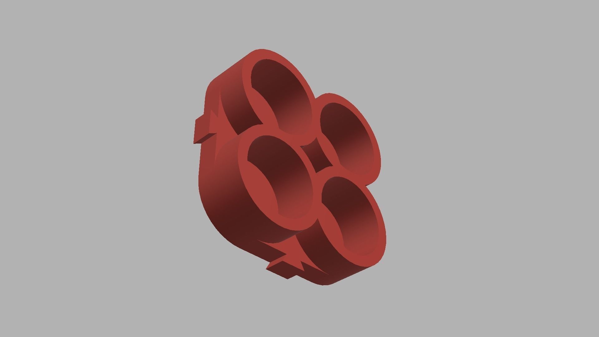 solderless modulable 18650 Battery holder for 4 batteries  3D print model_4