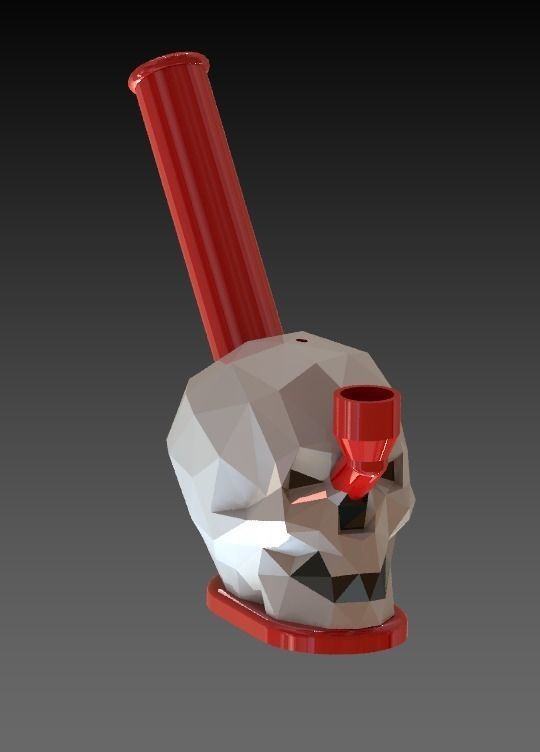 halloween bong 3D print model_2