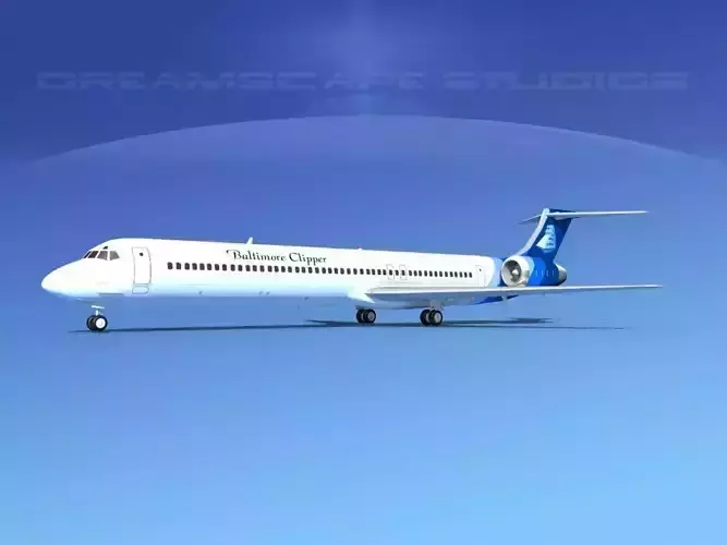 McDonnell Douglas MD83 Baltimore Clipper