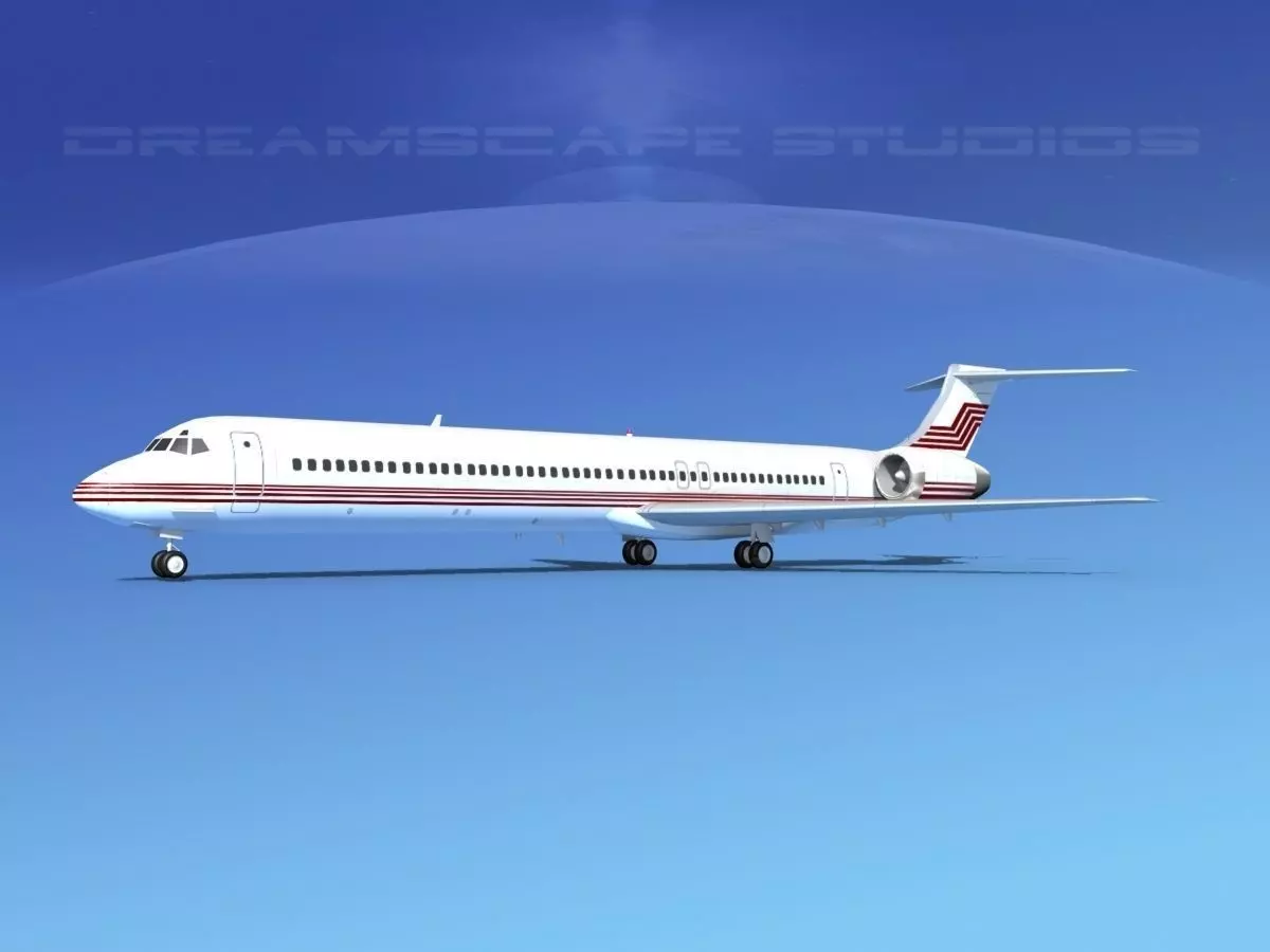 McDonnell Douglas MD83 Corporate 4 3D model