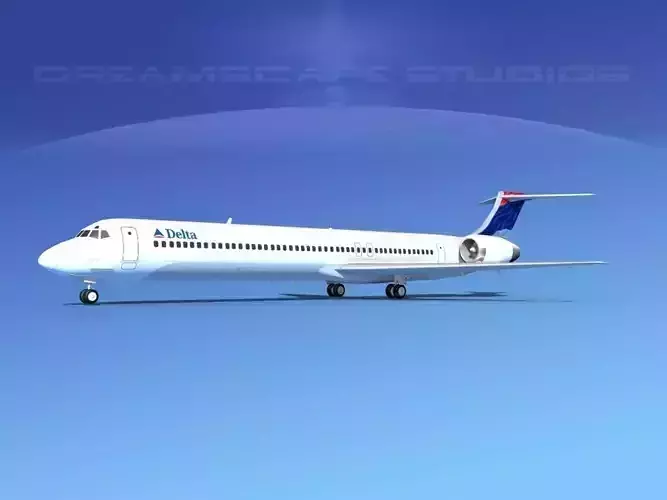 McDonnell Douglas MD83 Delta Airlines 1
