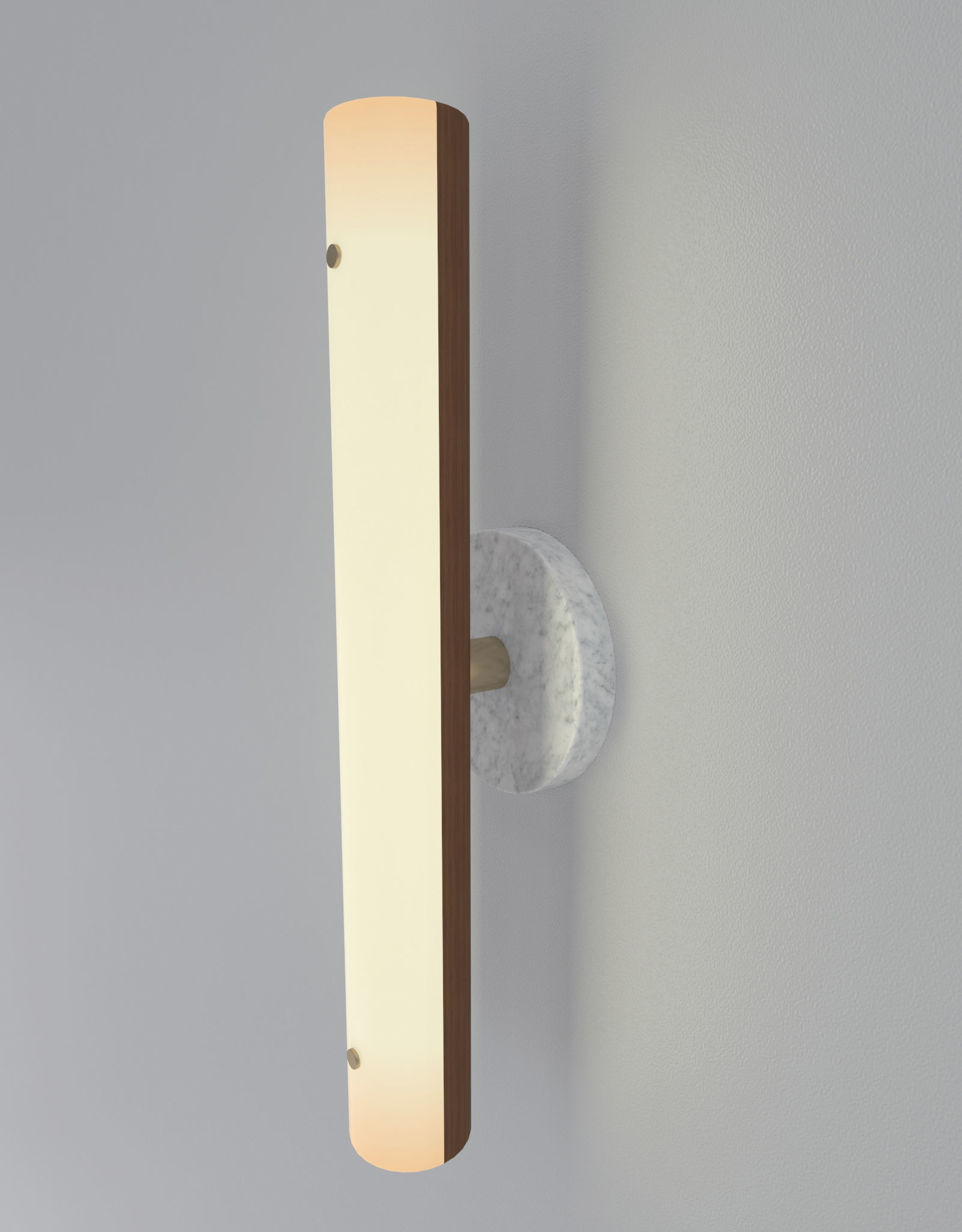 Counterweight Circle Sconce 3D model_1