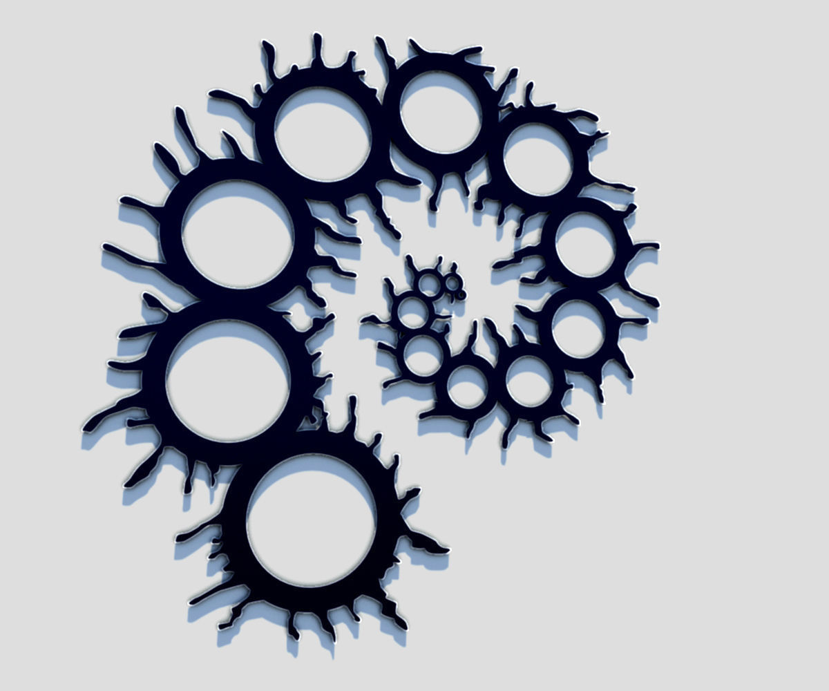 Tribal tattoo 2 3D print model_1