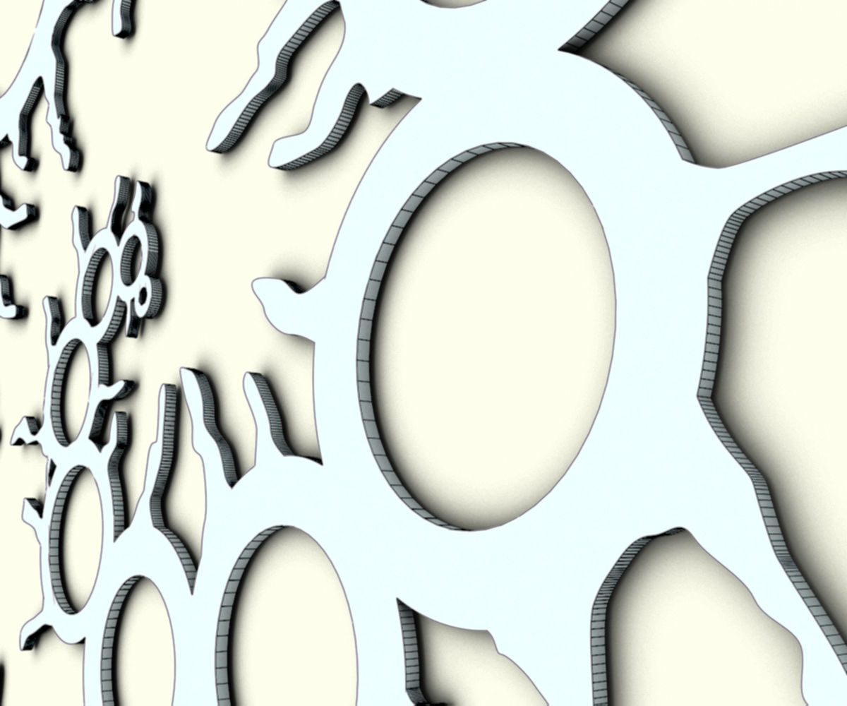 Tribal tattoo 2 3D print model_5