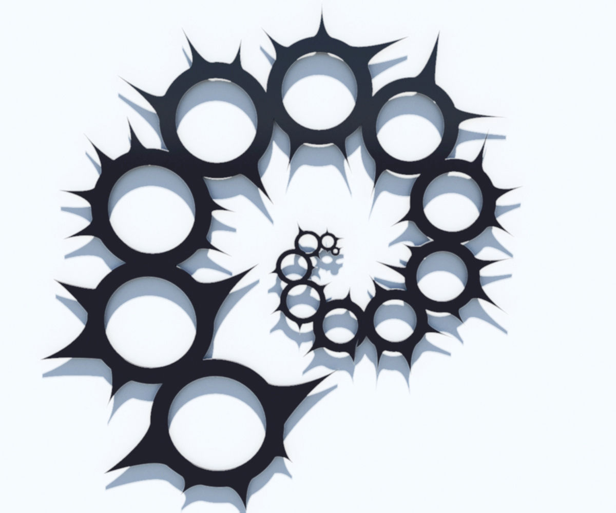 Tribal Tattoo 3 3D print model_1