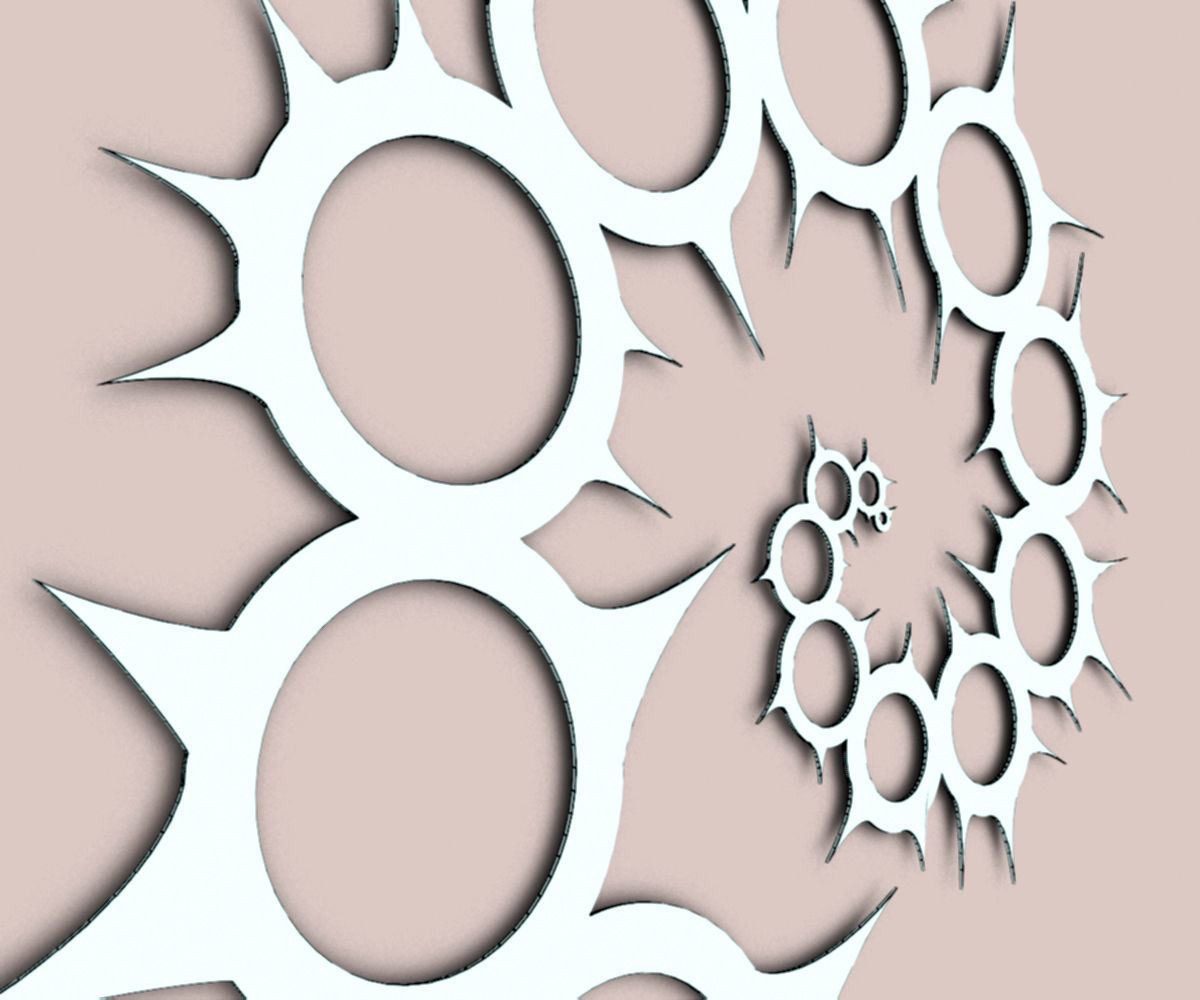 Tribal Tattoo 3 3D print model_3