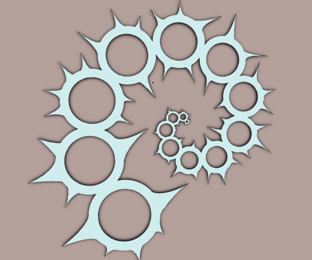 Tribal Tattoo 3 3D print model_4