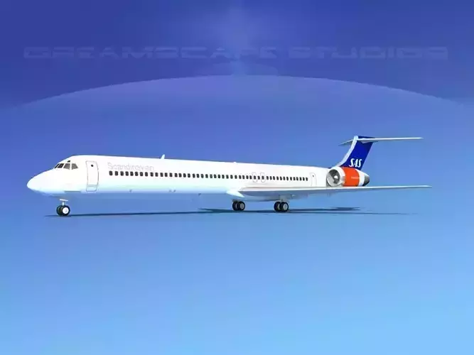 McDonnell Douglas MD83 SAS1