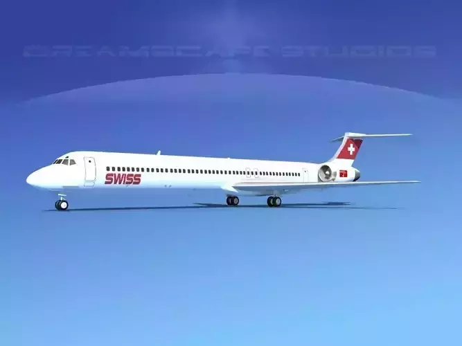 McDonnell Douglas MD83 Swissair