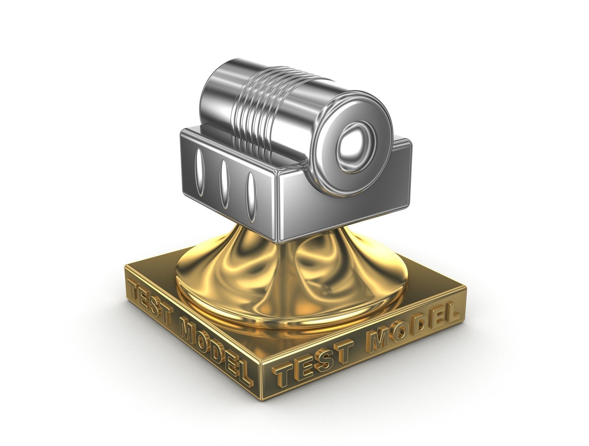 HDRI maps for chrome and gold metal surfaces Texture_4