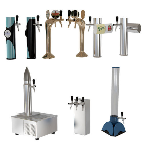 Beer Equipment Set 1 3D model
