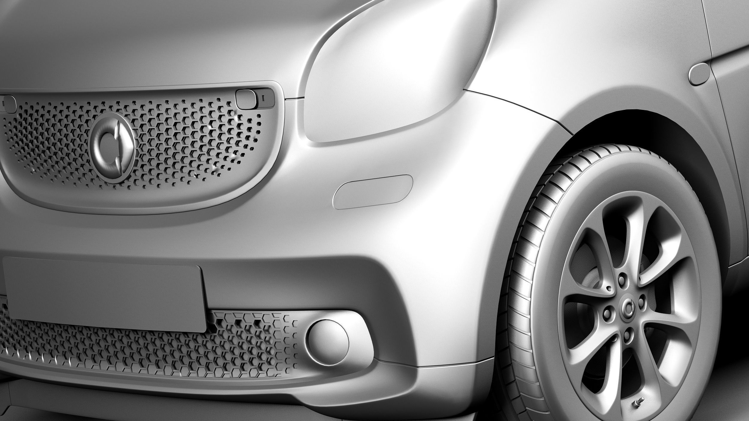 Smart ForTwo 2015 3D model_10