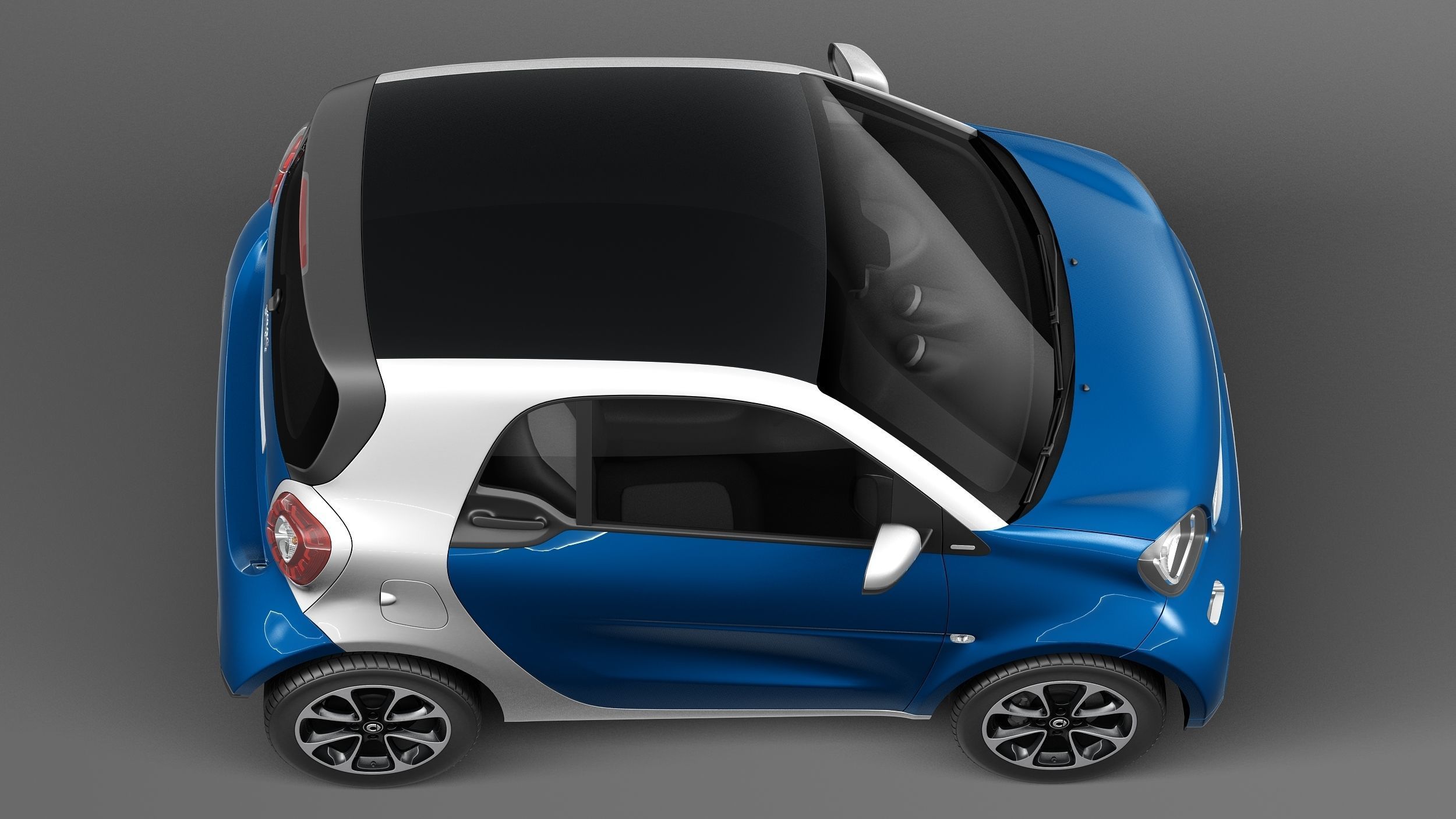 Smart ForTwo 2015 3D model_7