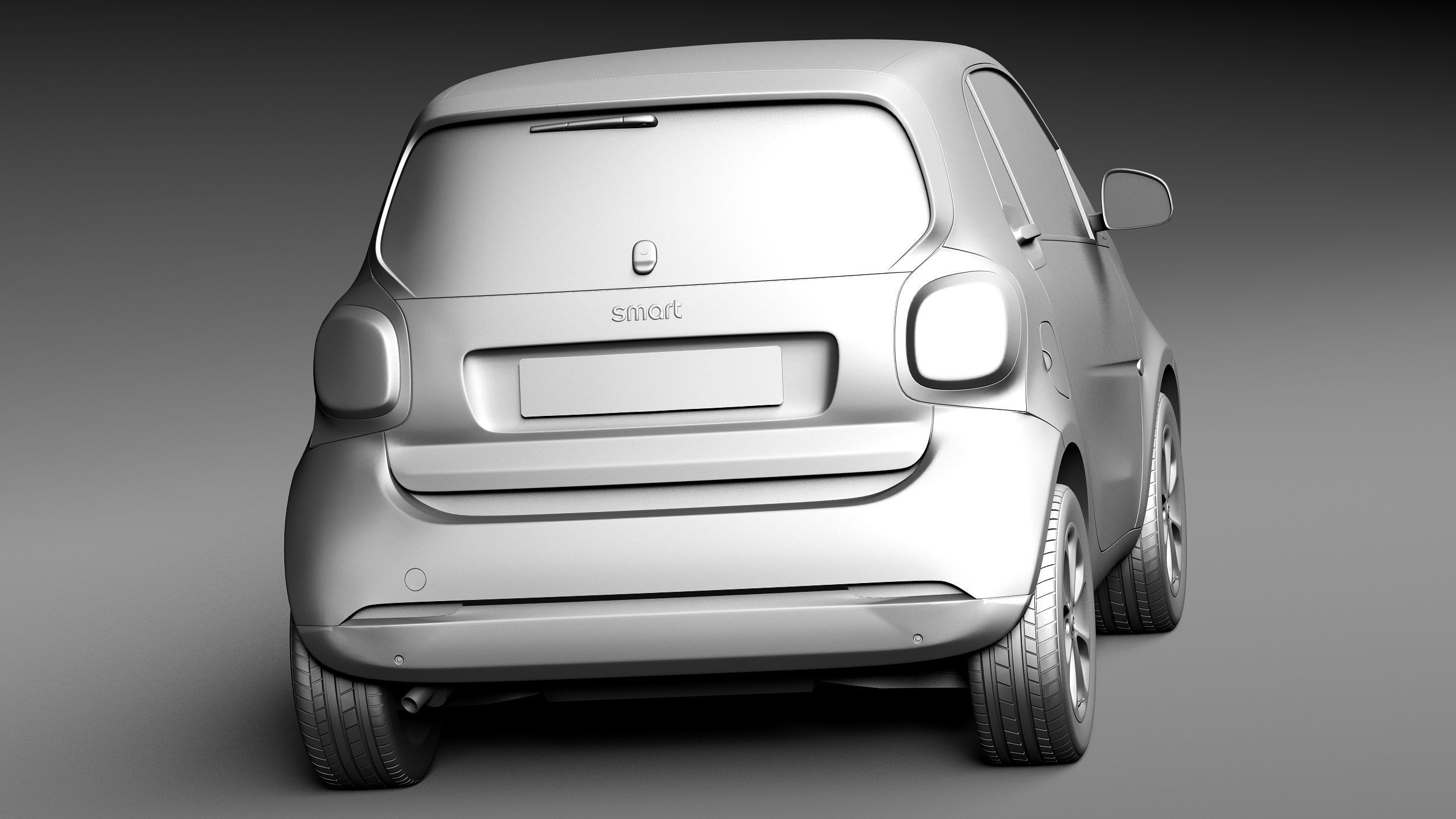 Smart ForTwo 2015 3D model_13