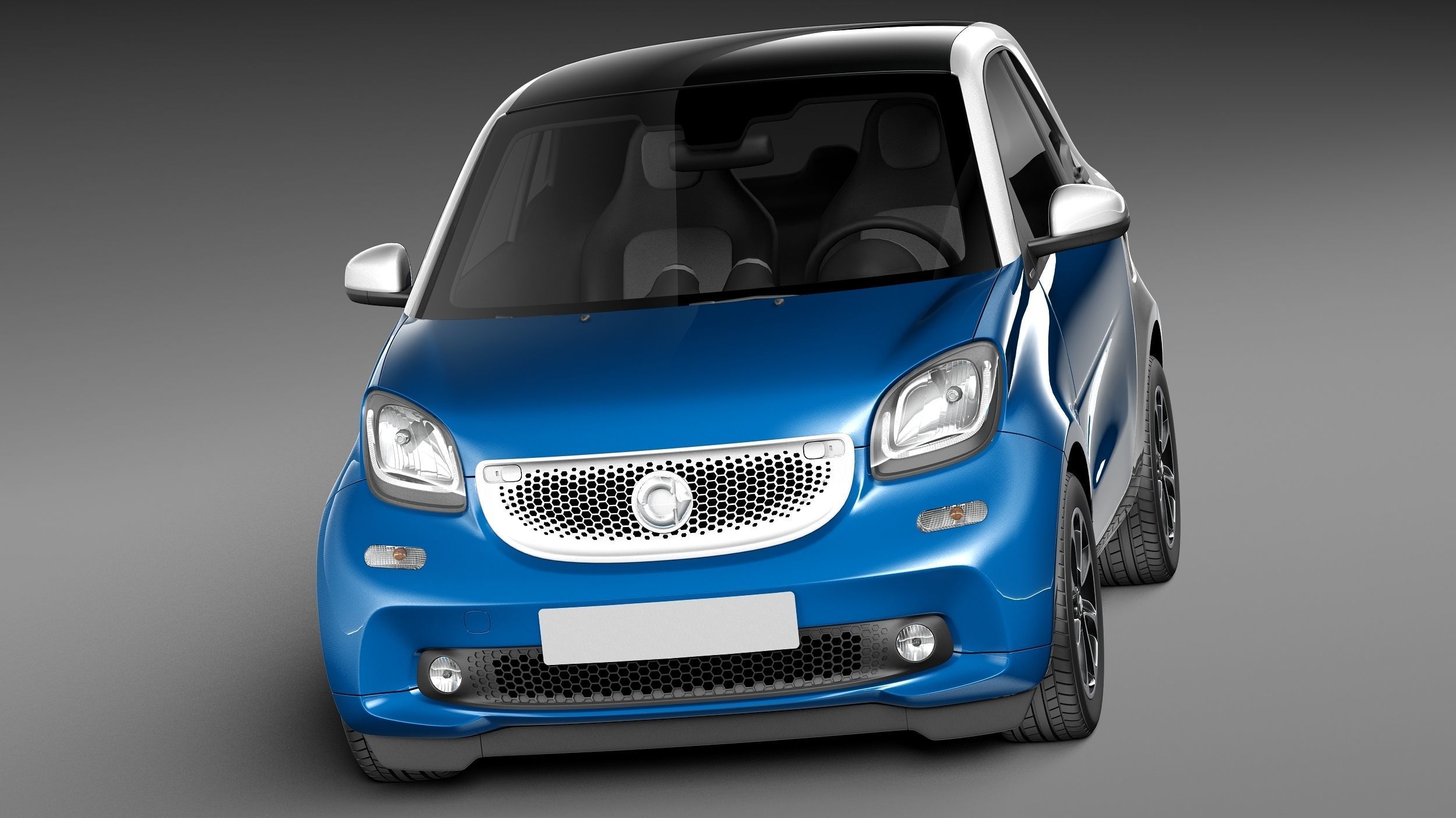 Smart ForTwo 2015 3D model_1
