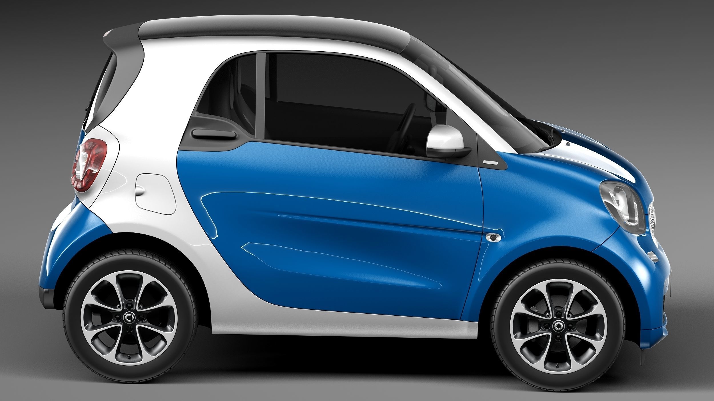 Smart ForTwo 2015 3D model_6