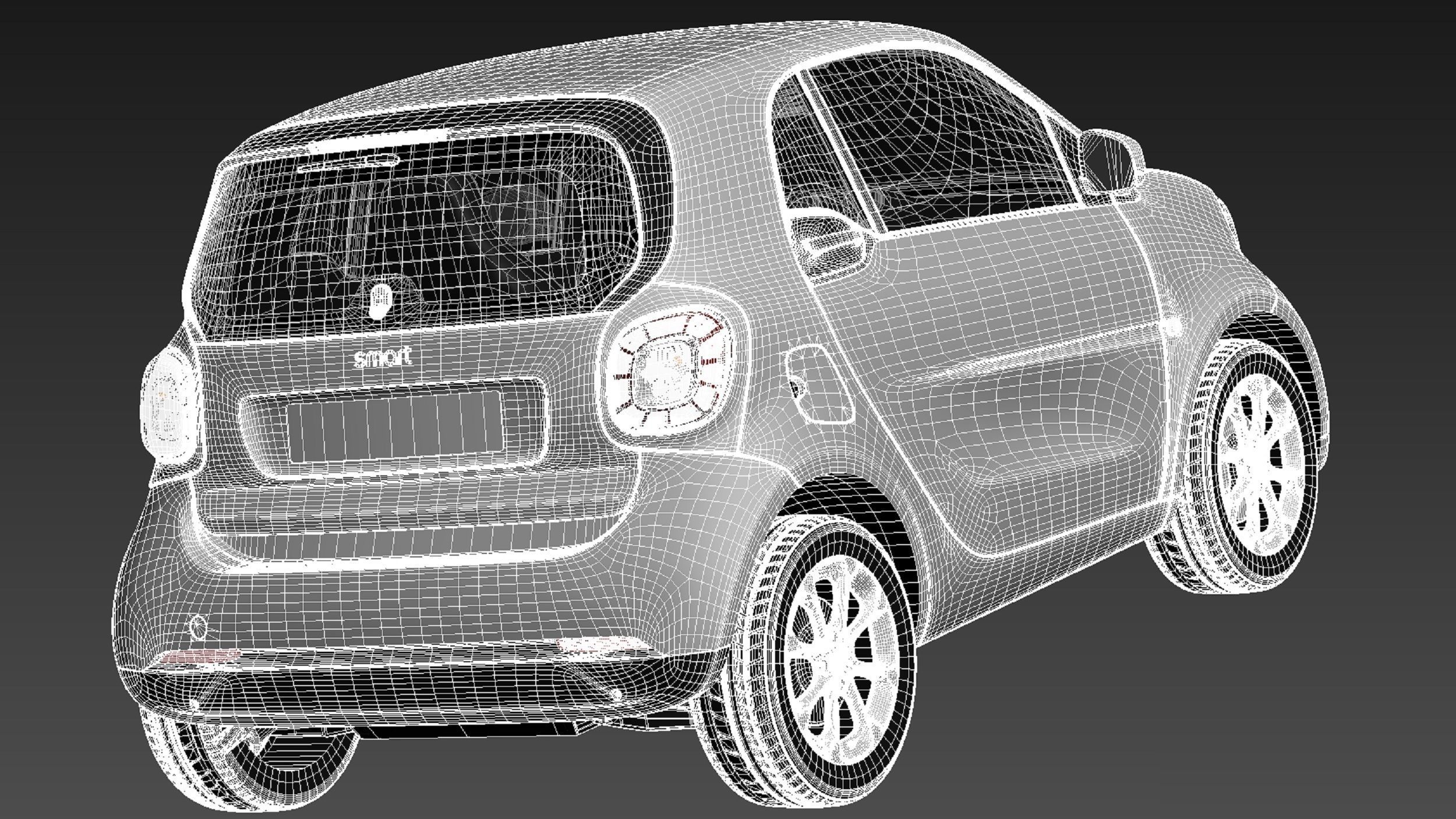 Smart ForTwo 2015 3D model_17
