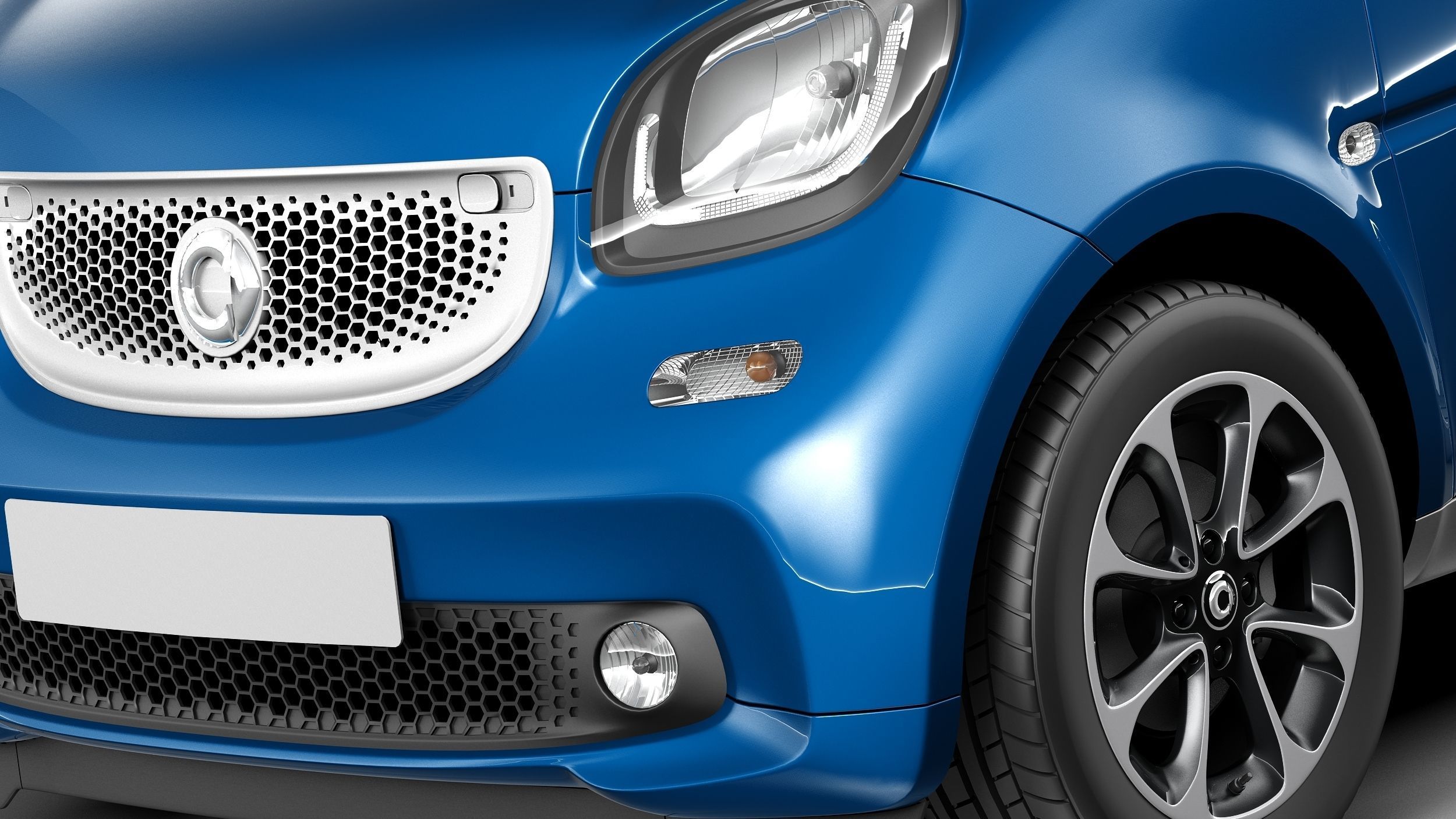 Smart ForTwo 2015 3D model_2