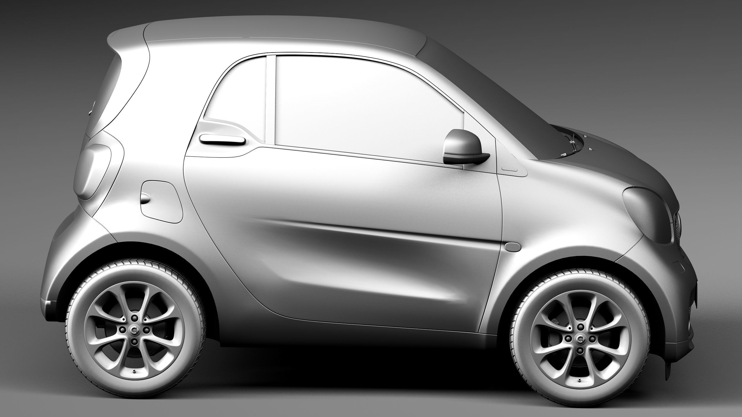 Smart ForTwo 2015 3D model_14