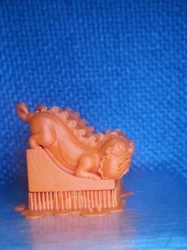 MoM a chinese dragon statue 3D print model_3